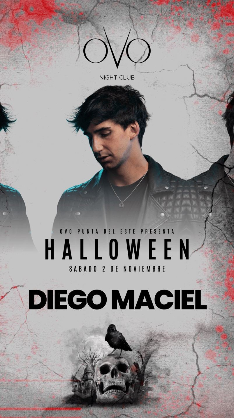 Diego Maciel OVO Halloween Punta del Este